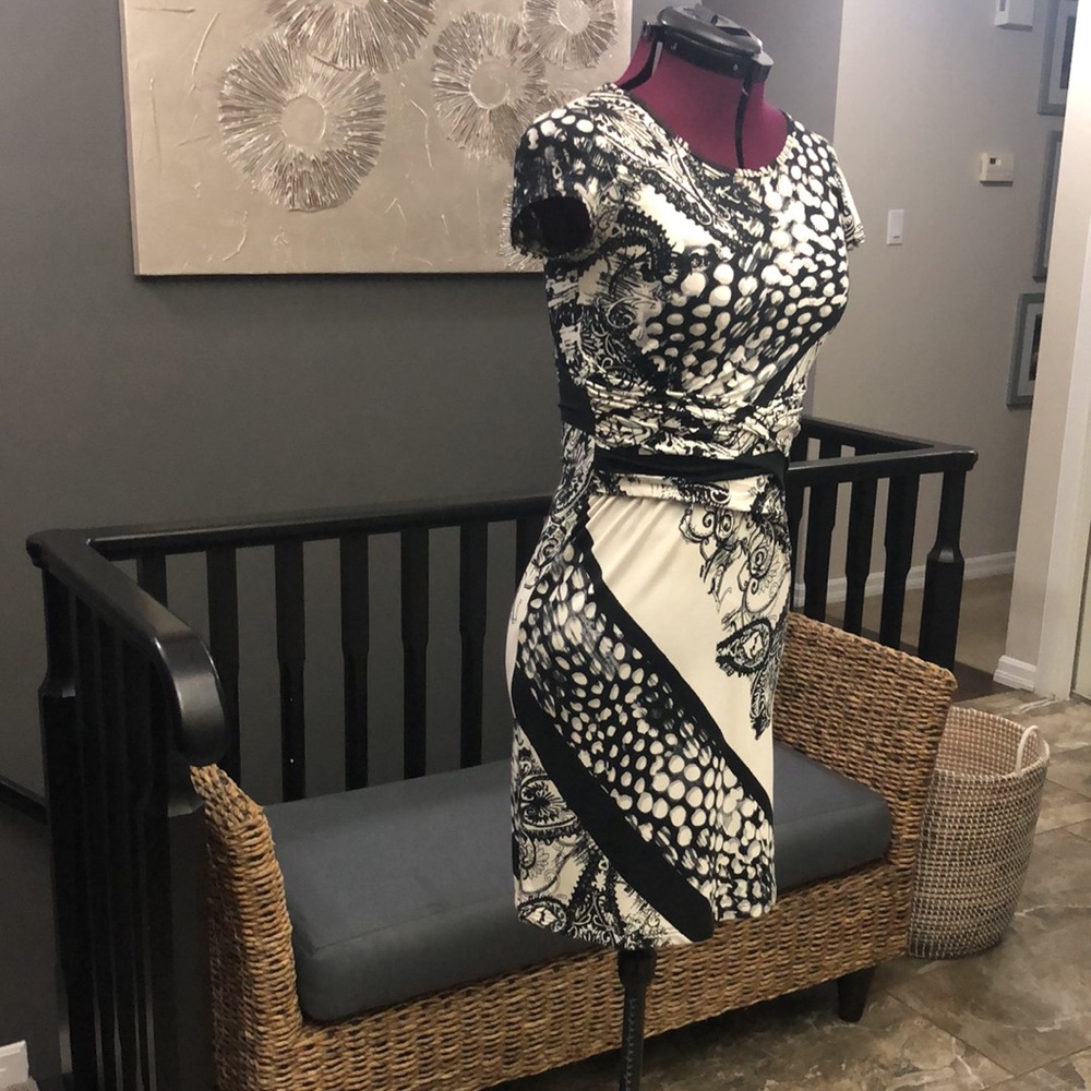 Joseph Ribkoff Dress. Size 2 - Picture 2 of 4